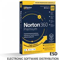 Norton ESD 360 PREMIUM PL / 10 stanowisk na 12 m-c + 75GB